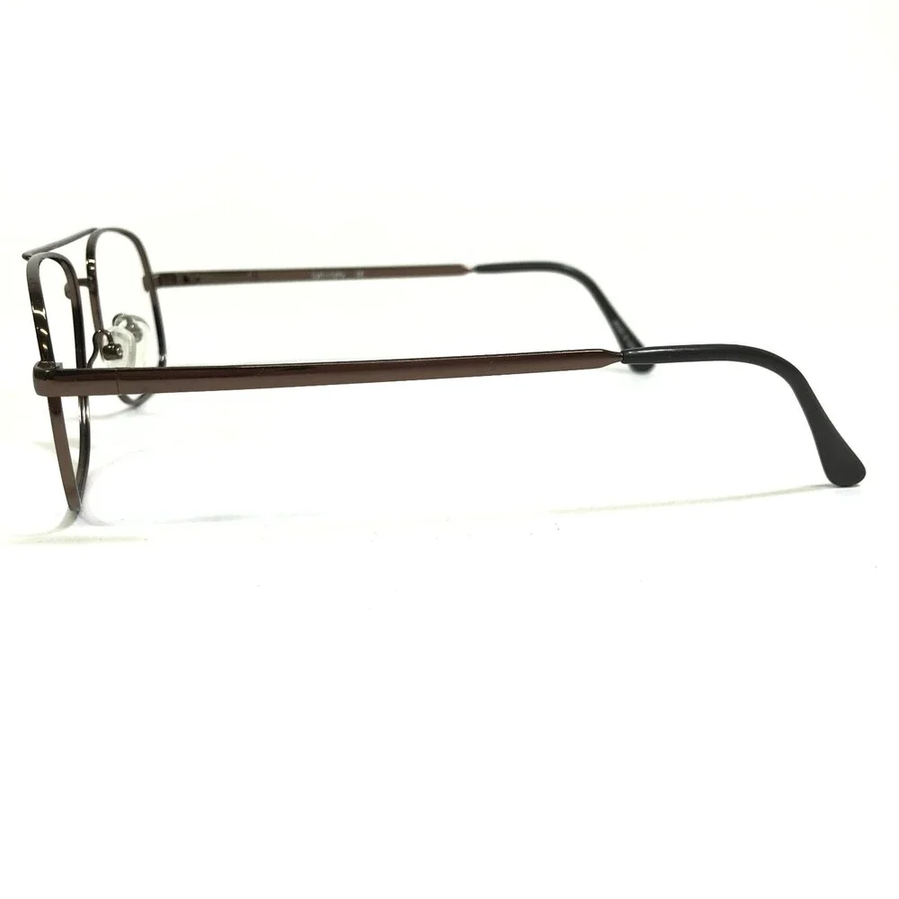 Eight to Eighty Eyeglasses Frames MORTY BROWN Square Full Rim 54-18-140